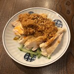 餃子 満彩 - この胡麻ソース、めちゃ美味い。