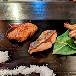 郷土料理ともん - 川で獲れた鮭だそうです