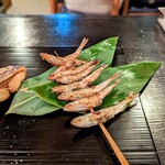 郷土料理ともん - 上から２番目の魚が違うもので、これが旨い