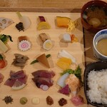 ののの - 魚介と野菜の手巻き寿司セット2,340円