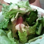 ハングリータイガー - スペシャルセットのサラダ。