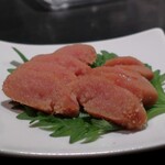 DEN - 辛子明太子の自家製燻製