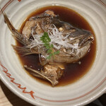 SUSHI MANISHI - 真鯛のカブト煮