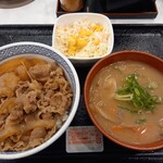 Yoshinoya - 牛丼+豚汁