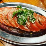網焼きジンギスカン 羊肉酒場 悟大 - トマトカルパッチョ