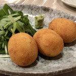かんだ光壽 - 鯛コロッケ