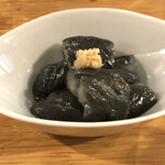 酒肴晴 - 茄子の揚げ煮