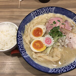 鳥そば 真屋 - 麦みそ鶏SOBA