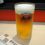 黒門さかえすし - 生ビール