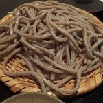 磊庵はぎわら - 信州産の蕎麦粉を使った手碾蕎麦（限定20食）です。