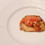 アンゴロ - フレッシュトマトのブルスケッタ