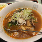 Chousen Hanten - おススメセットのピリ辛ラーメン