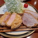 とんかつ ばんぶー - リブロースのような普通のロース♪