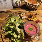 ラッテリア ベベ  カマクラ - 野菜と冷製スープ