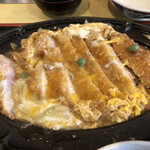 きそば 札幌 小がね - かつ丼、ミニそばセット（1,350円）