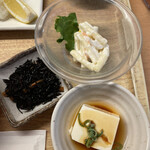 さち福や CAFE - ひじき、豆腐、マカロニサラダ