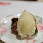 うを徳 - 洋梨（やうなし）"雪葩（ソルベ）"