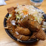 もつ焼き いとや - 七味を振って