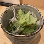 串揚げ タケナカ - シンプルなサラダ