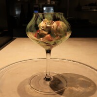蕎麦粉懐石 銀座てあん - デザート　蕎麦屋が提案するパフェ