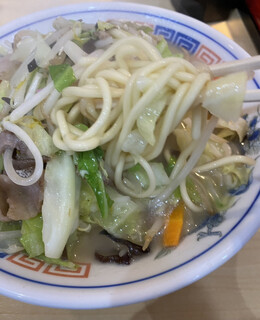 Nagasakitei - 麺は太麺