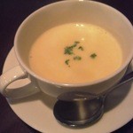 ビストロオカジ - 5月24日　コーンスープ