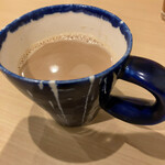 串揚げ タケナカ - シメのホットチァイ(少しクセはあるが good♪)