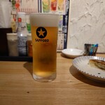 大衆スタンド 神田屋 - 生ビールグラス 202212