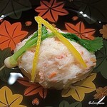 割烹 らん亭 - ずわいがにの蟹真薯の椀物
