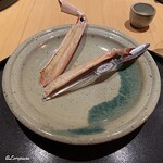 割烹 らん亭 - 間人がにの焼がに