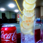 小樽温泉オスパ レストラン - 父上はゼロじゃなくて赤い缶コーラがお気に入り！