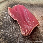 割烹 らん亭 - 鮪のづけ①