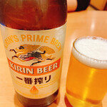 Hidakaya - 一番搾り瓶ビール\(//∇//)\