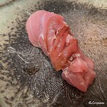 割烹 らん亭 - 砂ずりの大トロ