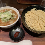 つけ麺屋しずく - みそつけ麺 大盛 温盛 930円^ ^ お腹いっぱいです♪
