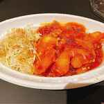 和の中 - 海老チリ