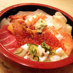 香取鮨 - 海鮮丼1,200円