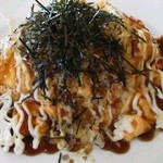 隠れキッチン - お好み焼きオムライス