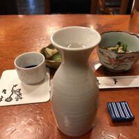 丸文 - 日本酒一合、熱燗