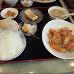 中華料理香満園 - ユーリンチー（定食）780円