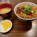 元祖豚丼屋 TONTON - 薄バラ豚丼 ¥680