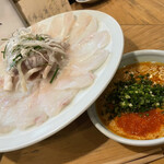 味満ん - てっさとあん肝タレ