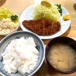 Tonkatsu Yajikita - ロースかつ定食￥1,200