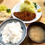 とんかつ 弥次喜多 - ロースかつ定食￥1,200