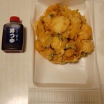 てんぷら 山の上 三越日本橋店内 - 丼つゆ付