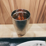 京都 麺屋たけ井 - 飲みやすいコップはミサイル4発