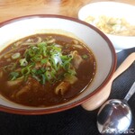 お食事処 みなたけ - カレーうどん＋ミニ玉子丼