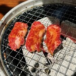 肉屋の炭火焼肉 和平 - 和牛特上ロース