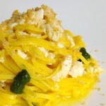 Pasta magari - ・パスタ：真鯛と白身魚ラグーのタリオリーニ