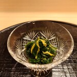 新ばし 星野 - 京菊菜のお浸し